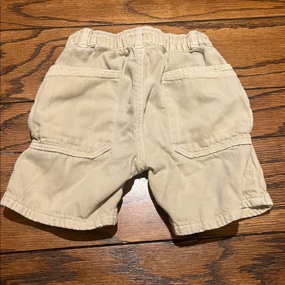 Zara khaki denim shorts - Picture 2 of 3